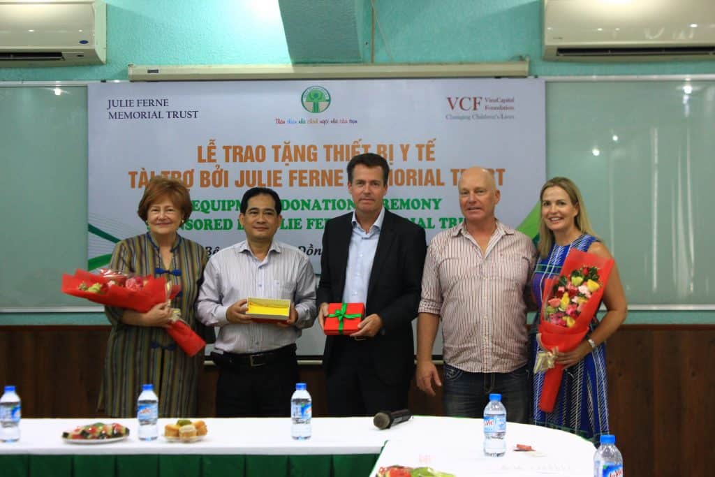 Julie Ferne Memorial Trust Donates to Survive To Thrive