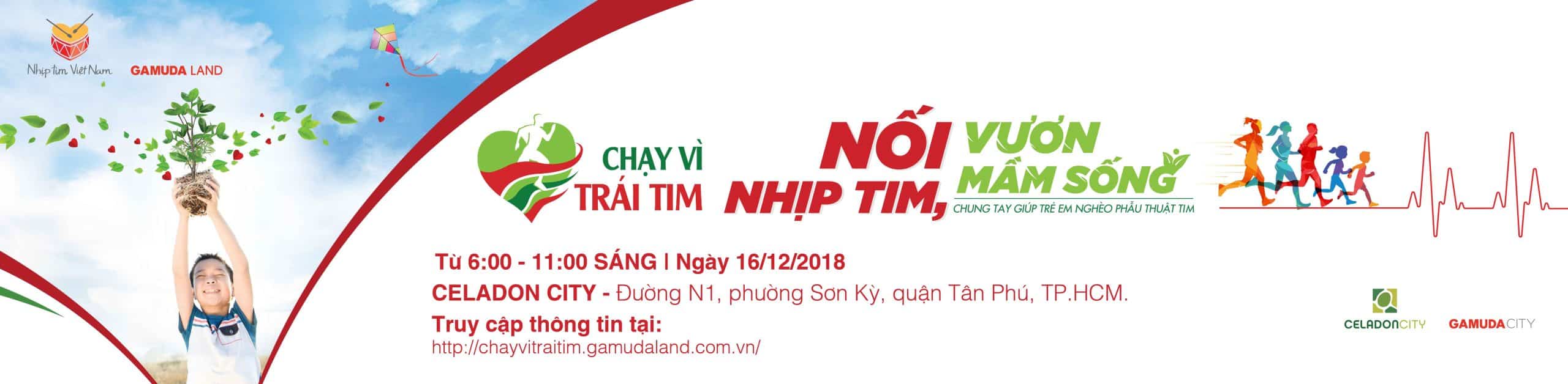 Join Heartbeat Vietnam in The Event “RUN FOR THE HEART 2018” on December 16 2018