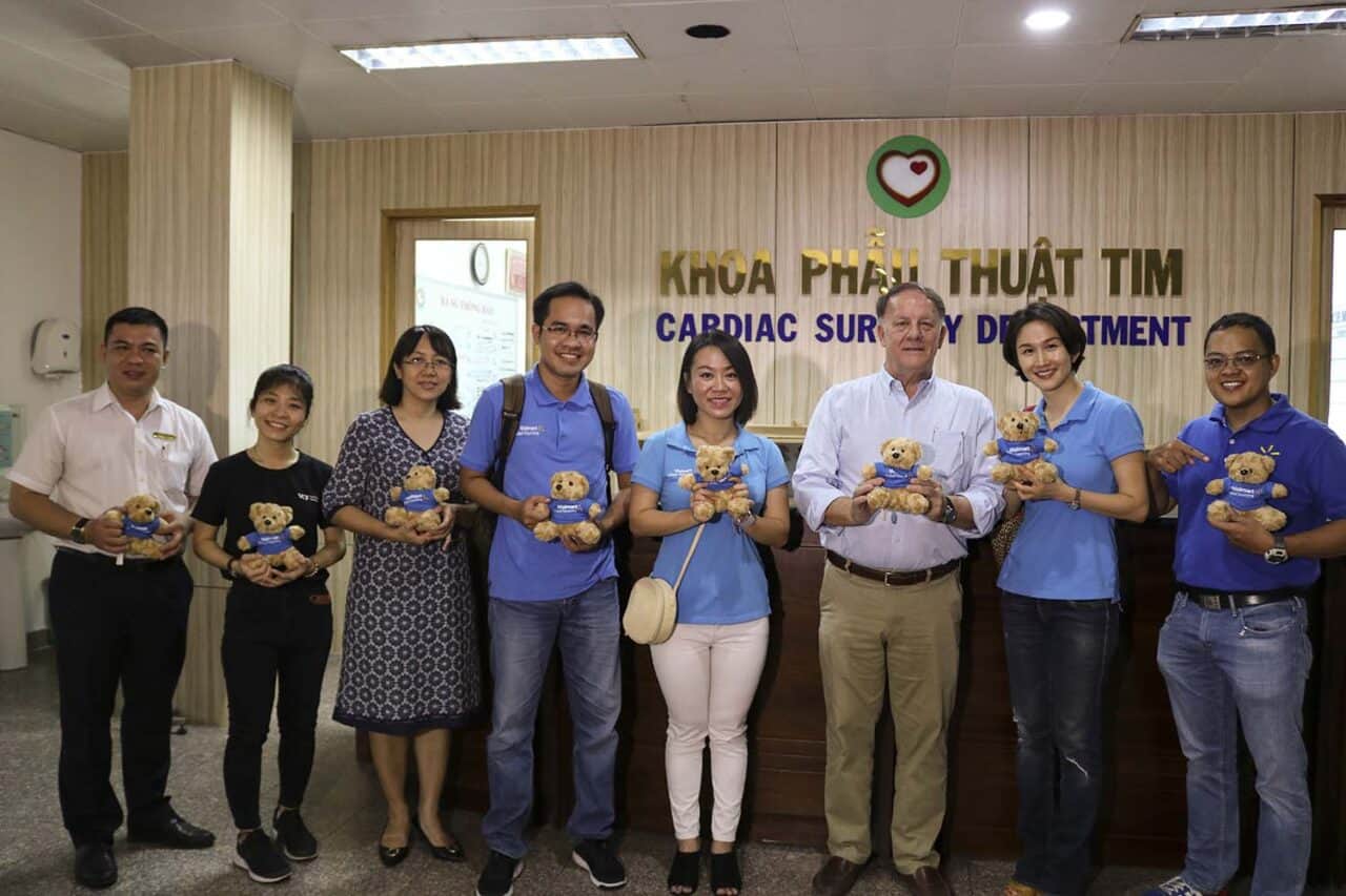Care Committee – Walmart’s Volunteer Day at Tam Duc Heart Hospital