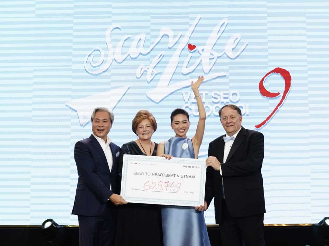 629,769 USD Has Been Raised in Gala Night Scar of Life 9 to Support 527 Heart Surgeries for Children With Congenital Heart Defects