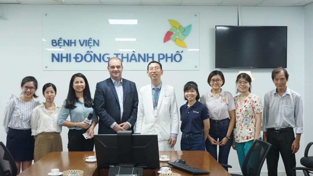 VinaCapital’s Visit to City Children’s Hospital