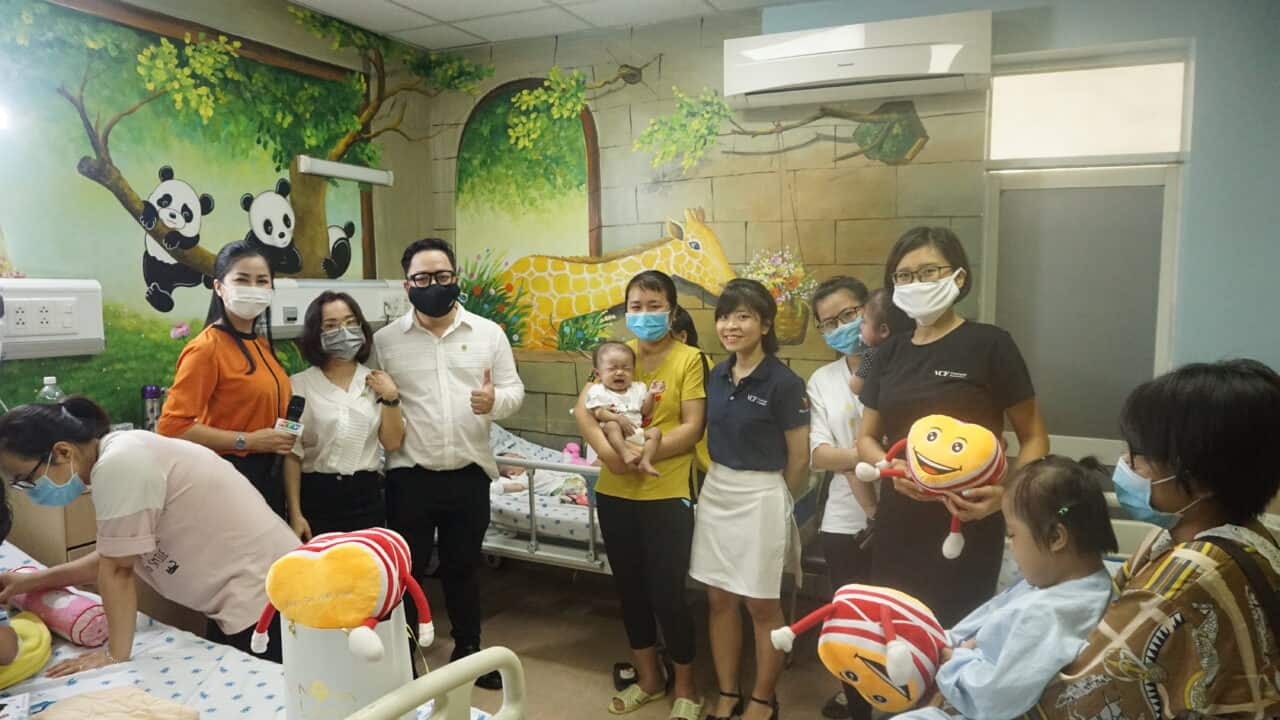 Novaland visited the children saved thanks to the sponsor in Scar of Life 2019