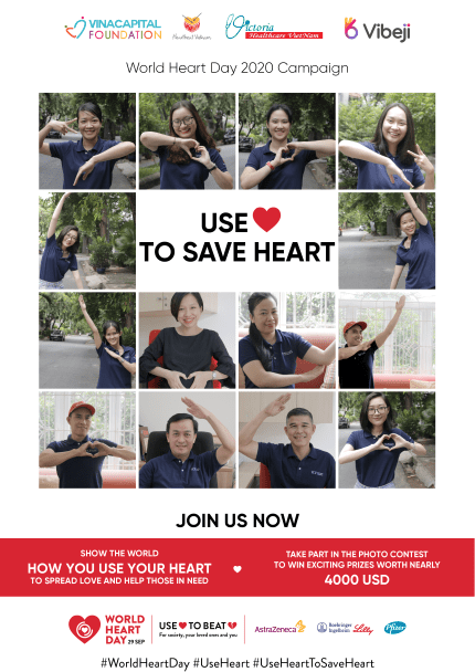 VinaCapital Foundation Partners With Vibeji to Celebrate World Heart Day 2020