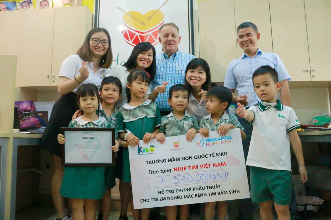 Kiko Montessori Preschool Raises Funds for Heartbeat Vietnam