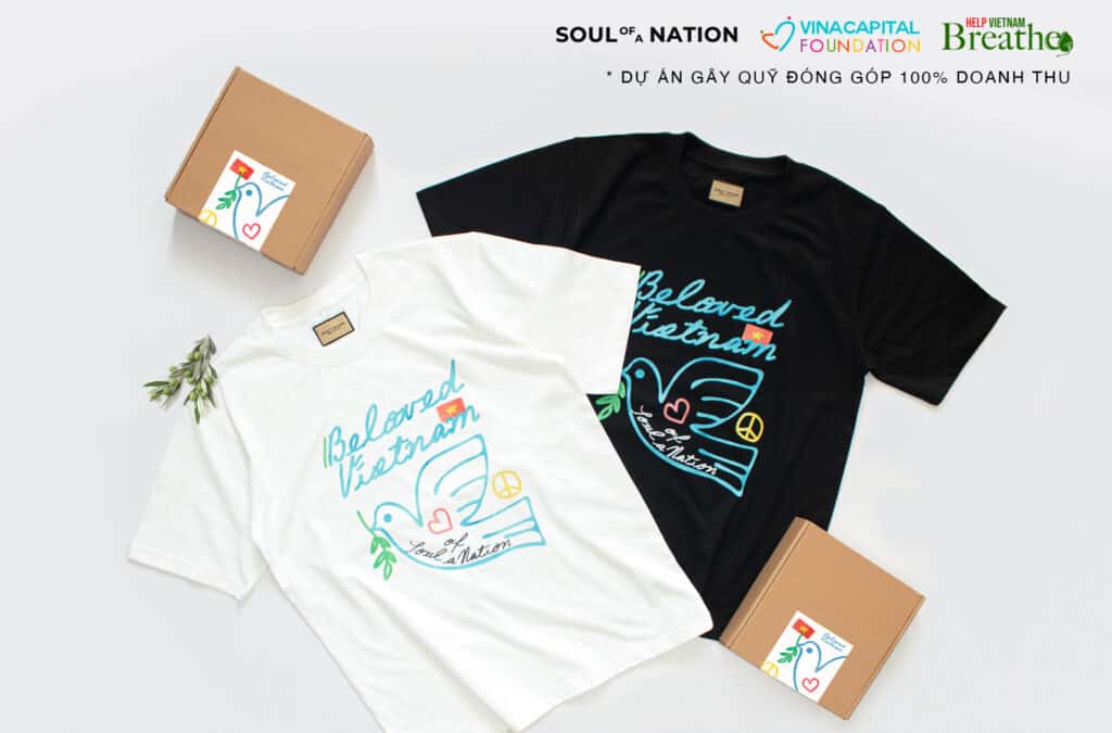 Launching the “Beloved Vietnam” T-shirt to Raise Funds for “Help Vietnam Breathe – Vì Nhịp Thở Việt Nam” Campaign