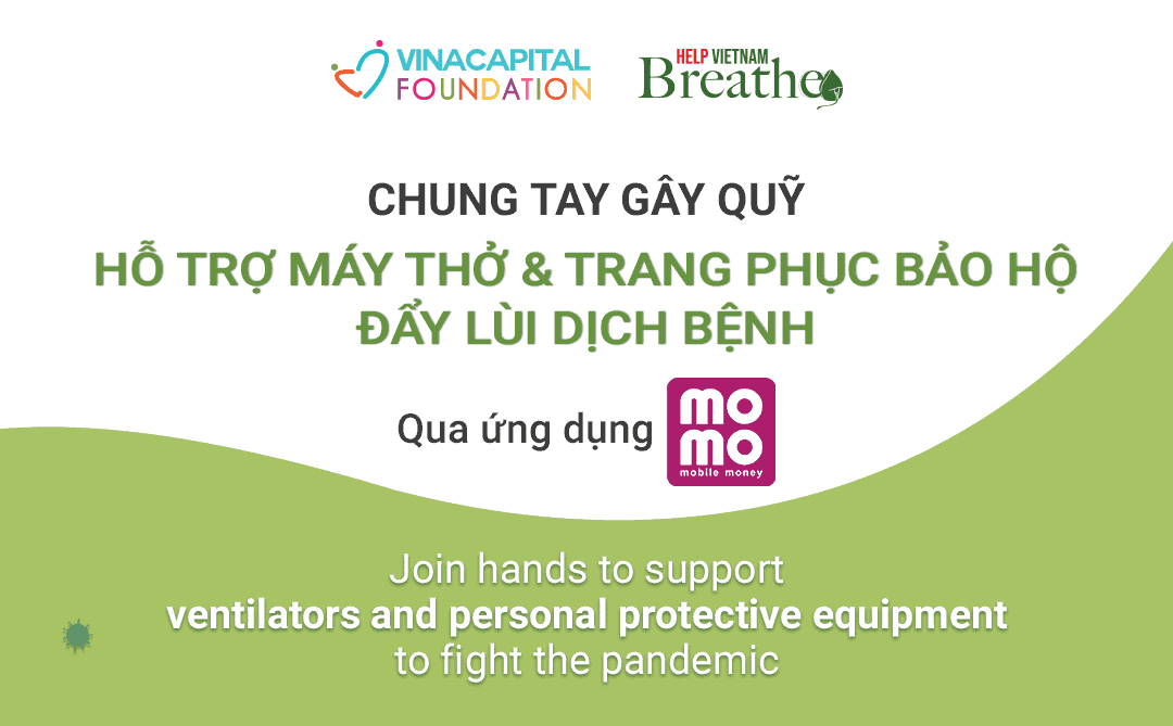 VinaCapital Foundation Raises Funds for “Help Vietnam Breathe – Vì Nhịp thở Việt Nam” Campaign on MoMo Wallet