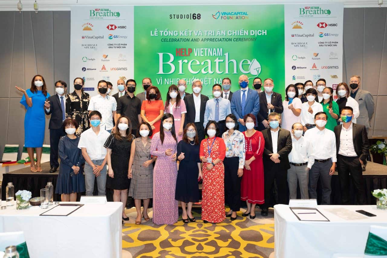“Help Vietnam Breathe – Vì Nhịp Thở Việt Nam” cerebration and appreciation ceremony