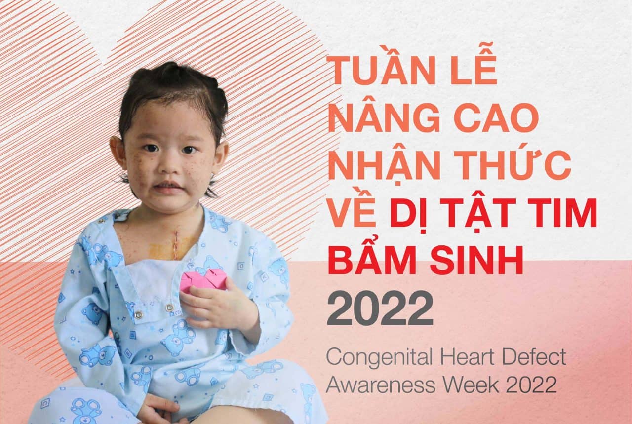 Celebrate Congenital Heart Defect Awareness Week 2022 with VinaCapital Foundation and Heartbeat Vietnam
