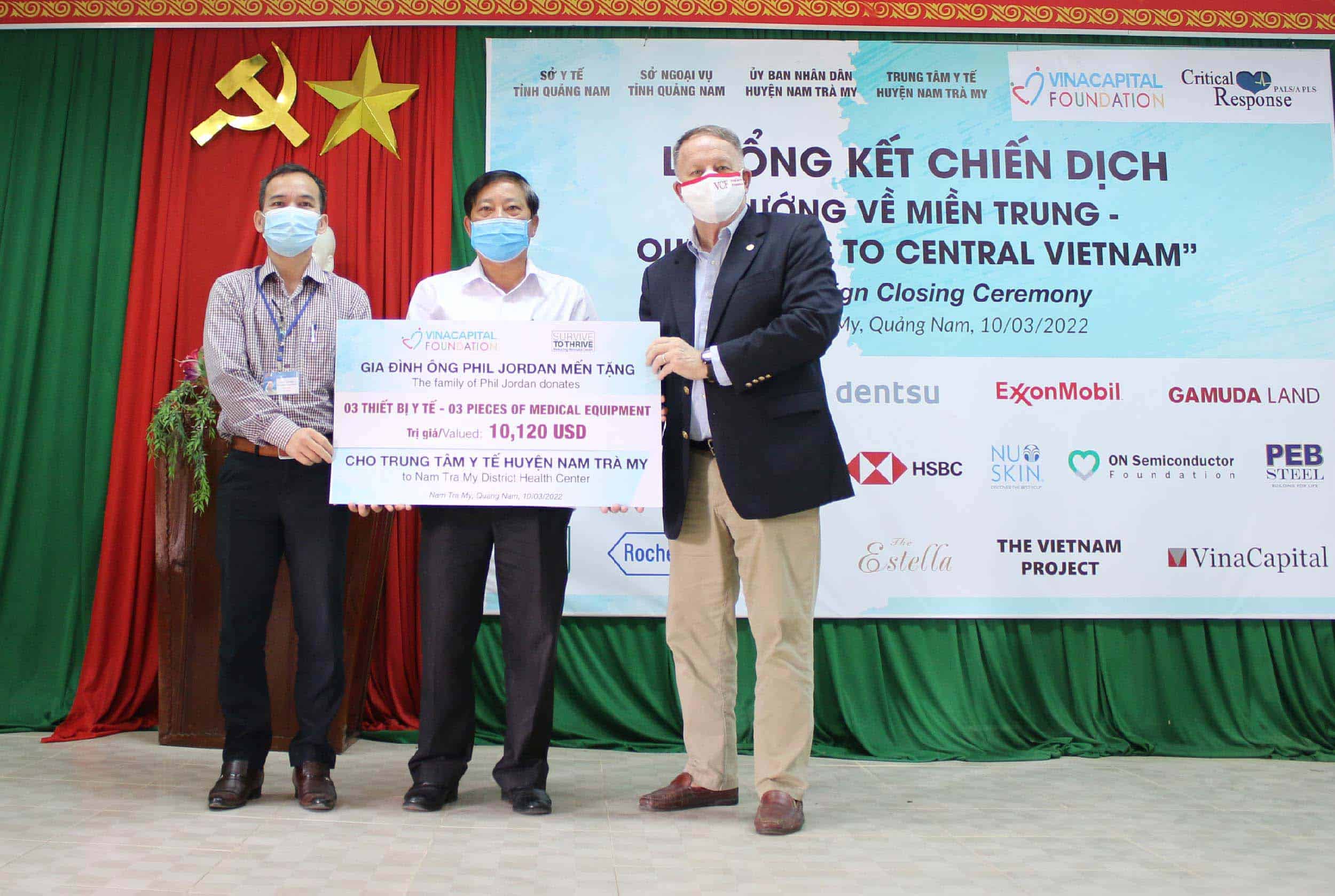 “Our Hearts To Central Vietnam” Campaign Closing Ceremony in Nam Tra My District, Quang Nam Province