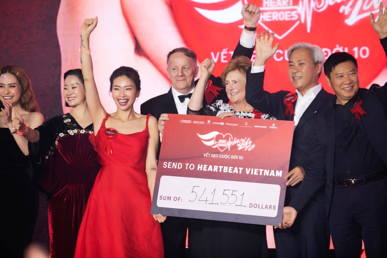 Scar of Life and Ngo Thanh Van raise 541,551 USD to save 451 children with congenital heart defects