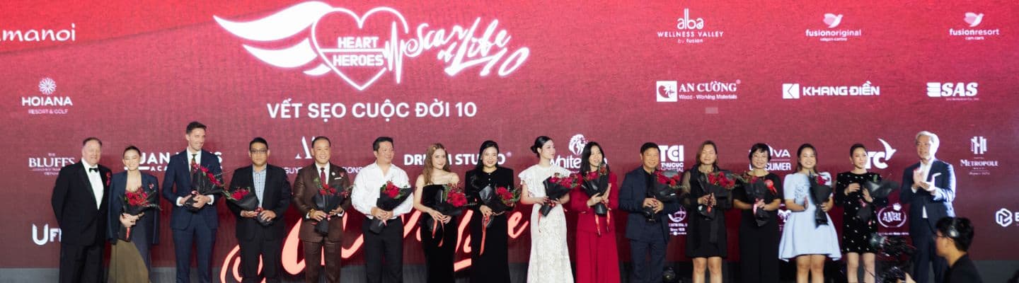 Scar of Life and Ngo Thanh Van raise 541,551 USD to save 451 children with congenital heart defects