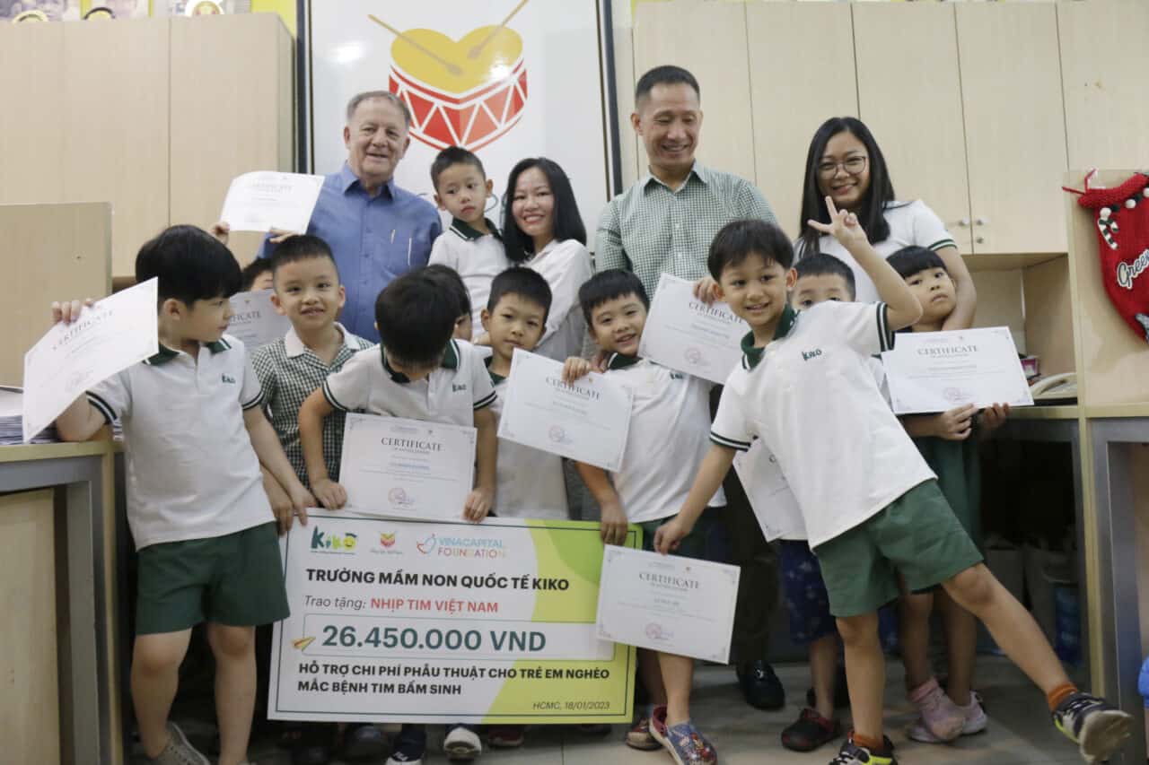 Donation from Kiko Montessori Preschool brings “spring of share” to underprivileged children with congenital heart defects