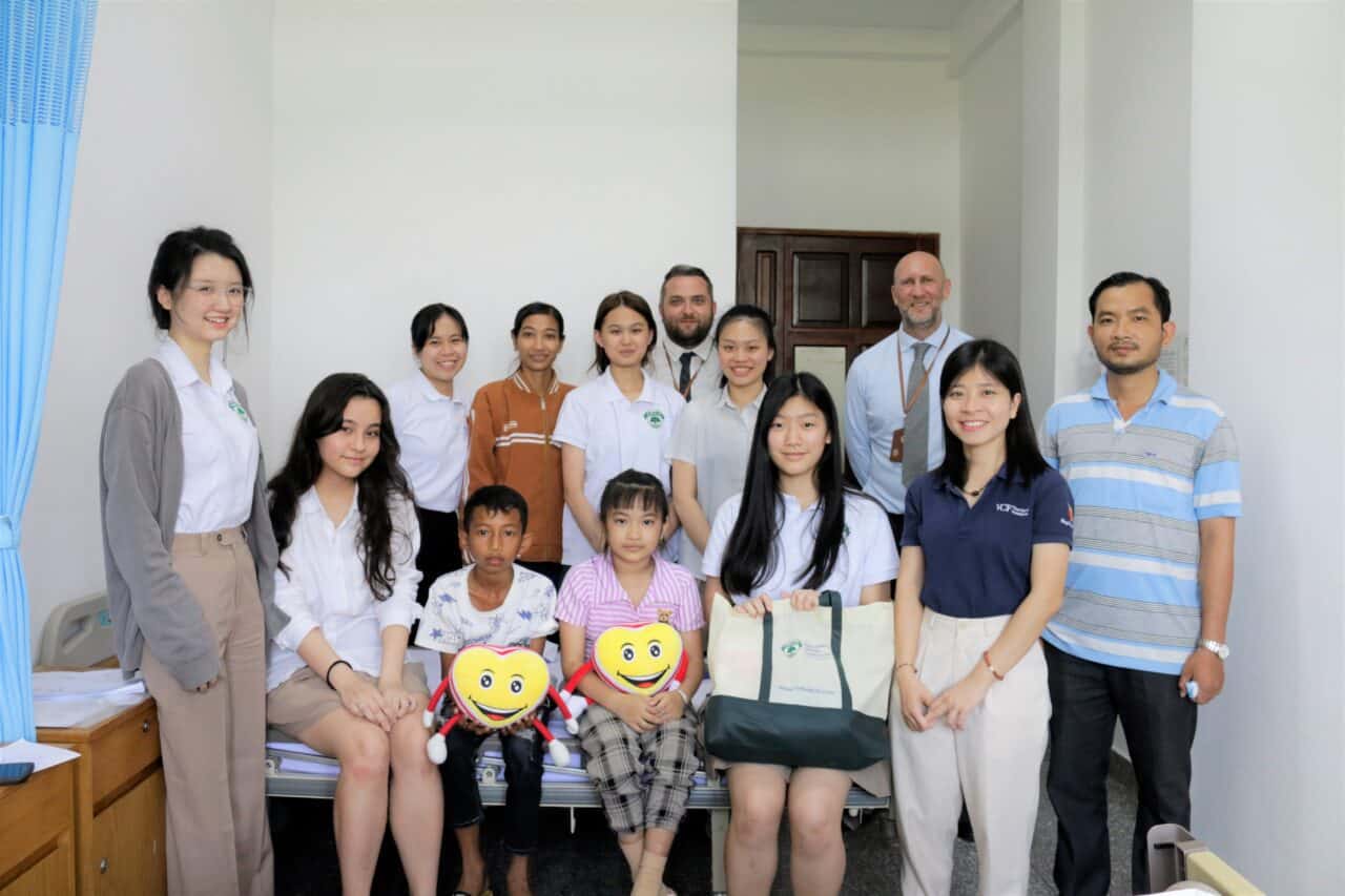 ABC International School supports the surgery cost for children with congenital heart defects