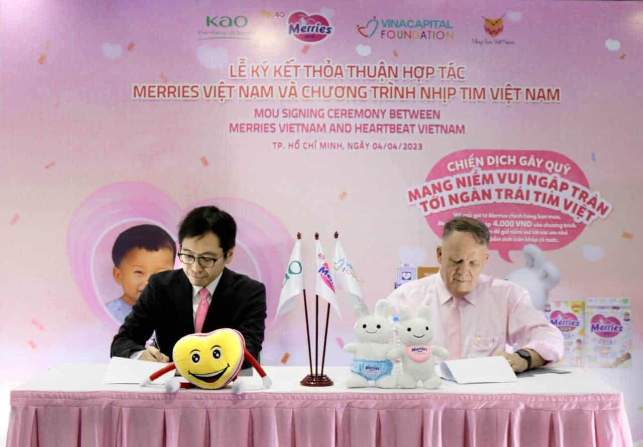 Merries and Heartbeat Vietnam kick off fundraising campaign to support disadvantaged children with congenital heart defects