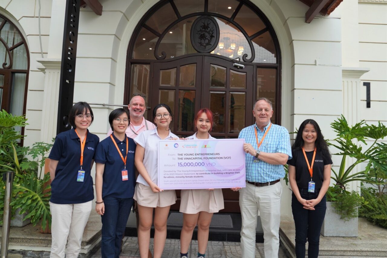The Young Entrepreneur’s enterprise club at the European International School supports ethnic minority girls in the Brighter Path program