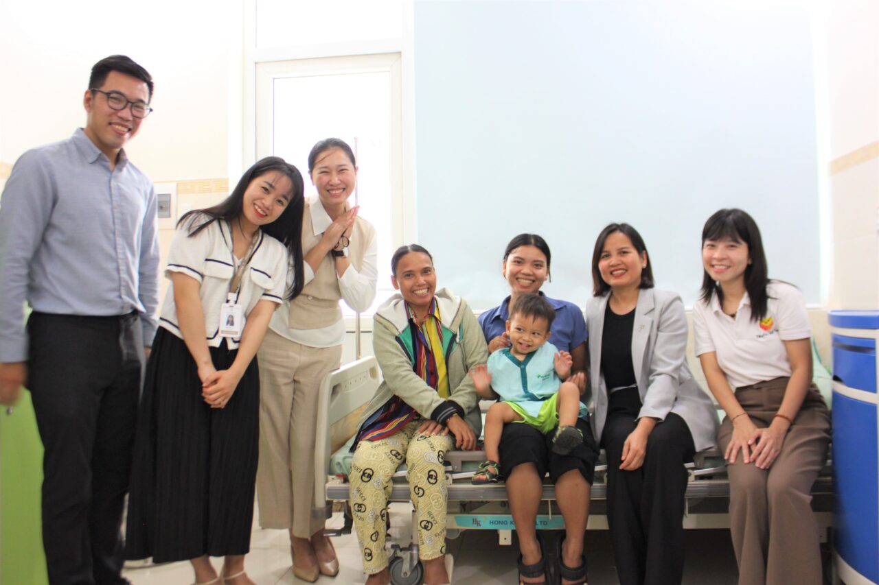 Hoiana Resort & Golf visited the children saved thanks to the sponsor in Scar of Life 10