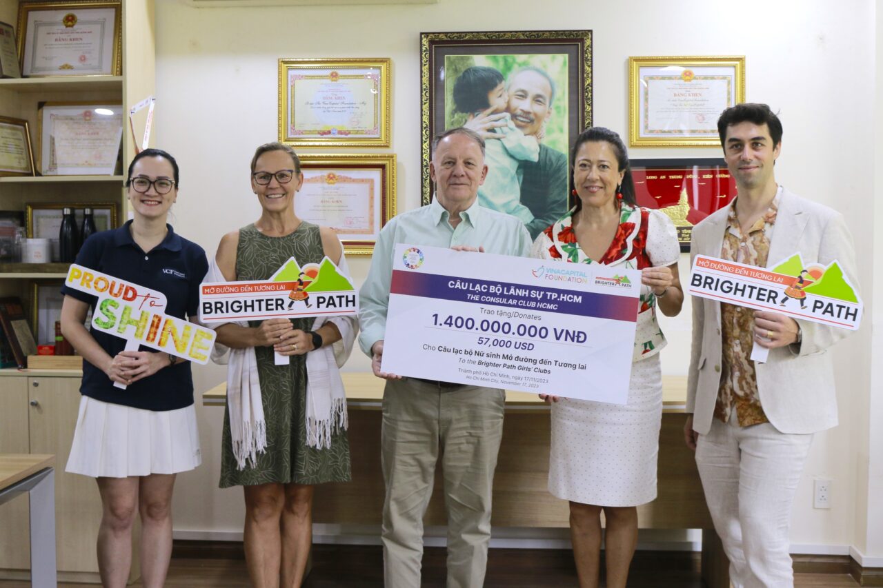 Consular Club HCMC joined hands with Brighter Path Girls’ Clubs to transform the lives of ethnic minority female students