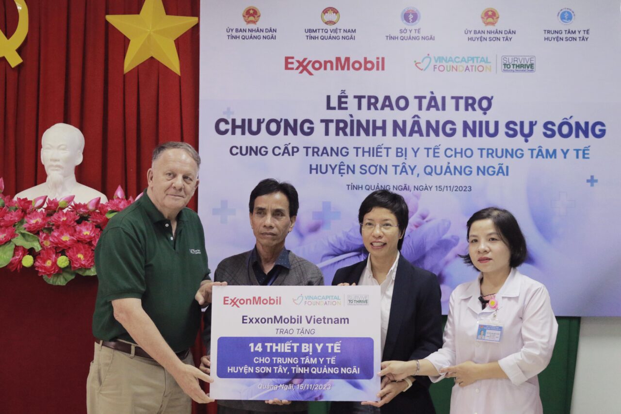 ExxonMobil Vietnam and the VinaCapital Foundation join forces to improve newborn healthcare