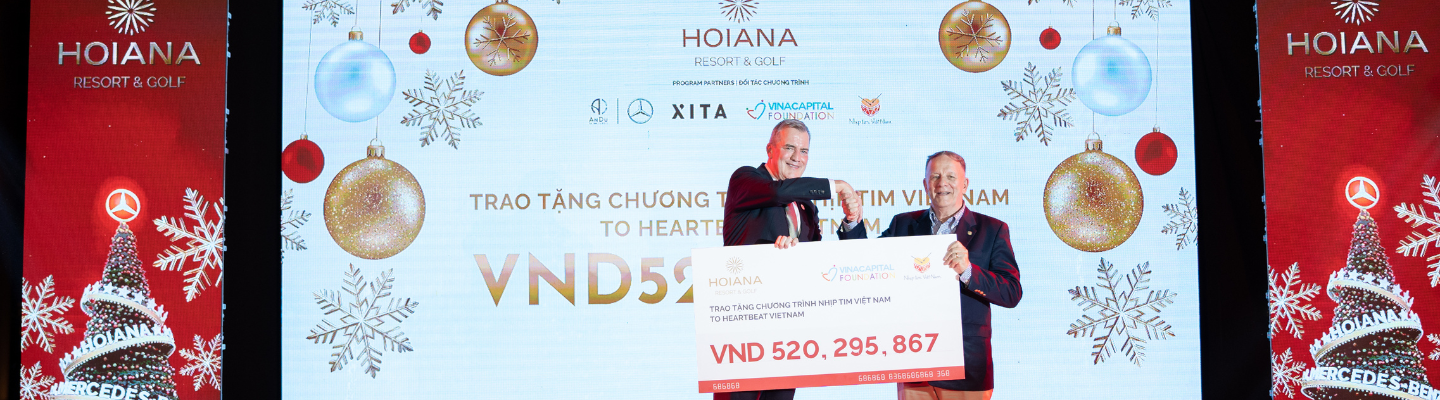 Thêm 14 trẻ em nghèo mắc bệnh tim bẩm sinh được trao cơ hội phẫu thuật với sự đồng hành của Hoiana Resort & Golf