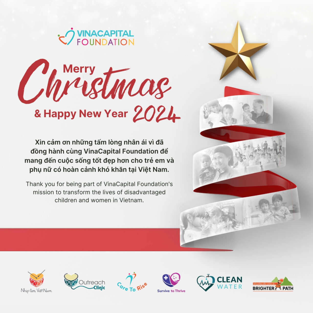 Merry Christmas & Happy New Year 2024 from VinaCapital Foundation