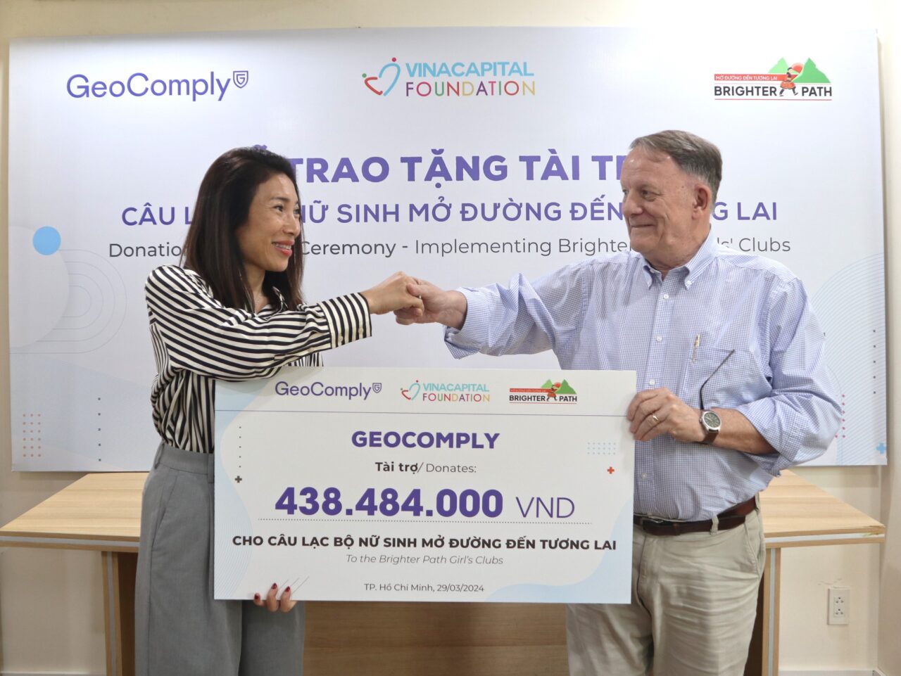GeoComply partners with VinaCapital Foundation’s Brighter Path Girls’ Clubs for the third consecutive year