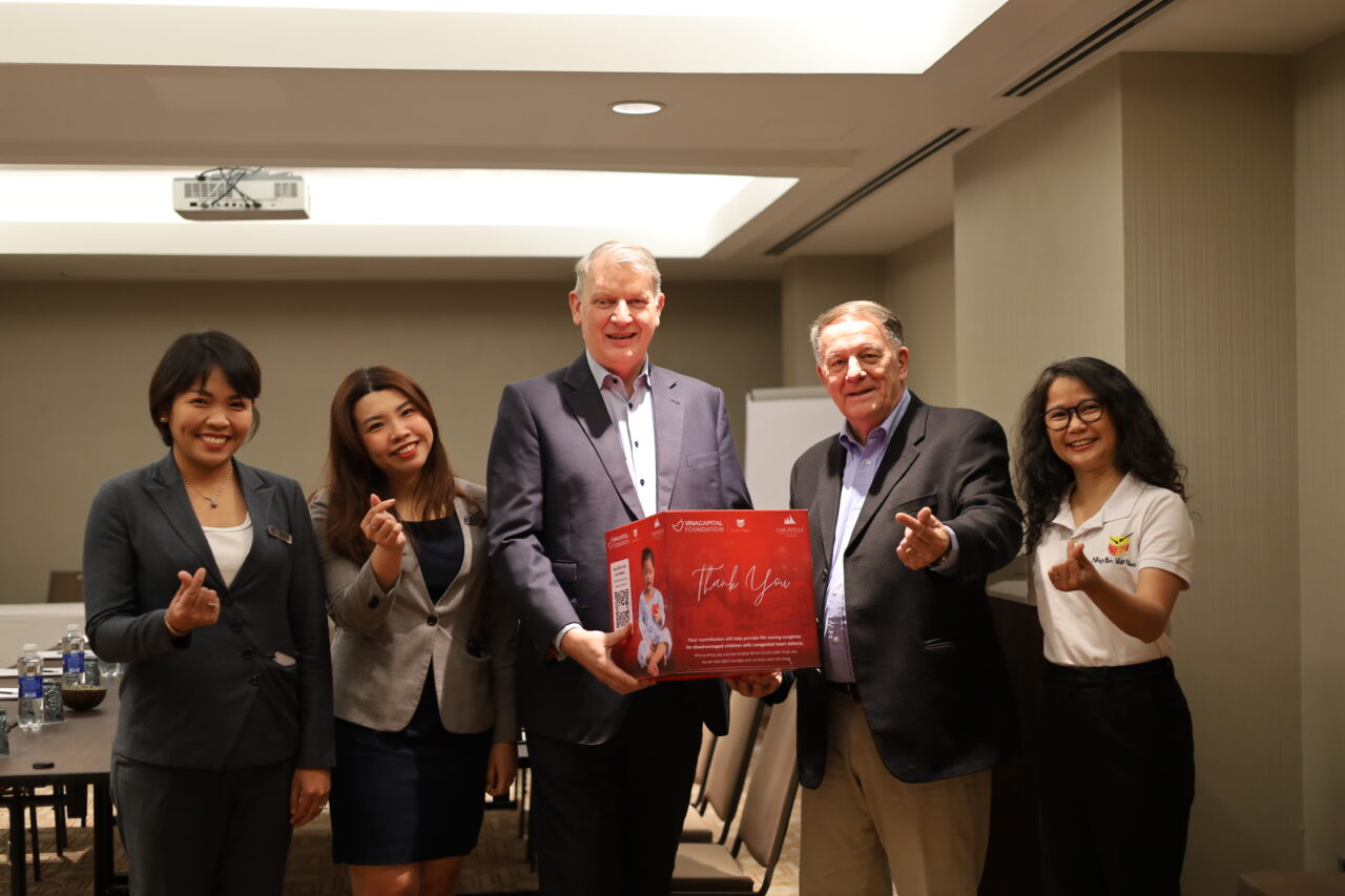 Caravelle Saigon accompanies VinaCapital Foundation and the Heartbeat Vietnam program