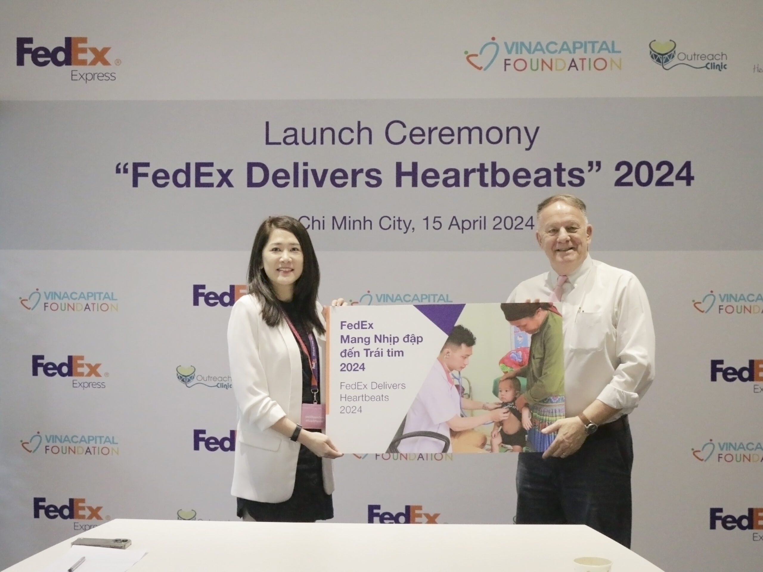 FedEx hợp tác cùng VinaCapital Foundation mang dịch vụ chăm sóc sức khỏe tim mạch miễn phí đến cho trẻ em nông thôn Việt Nam