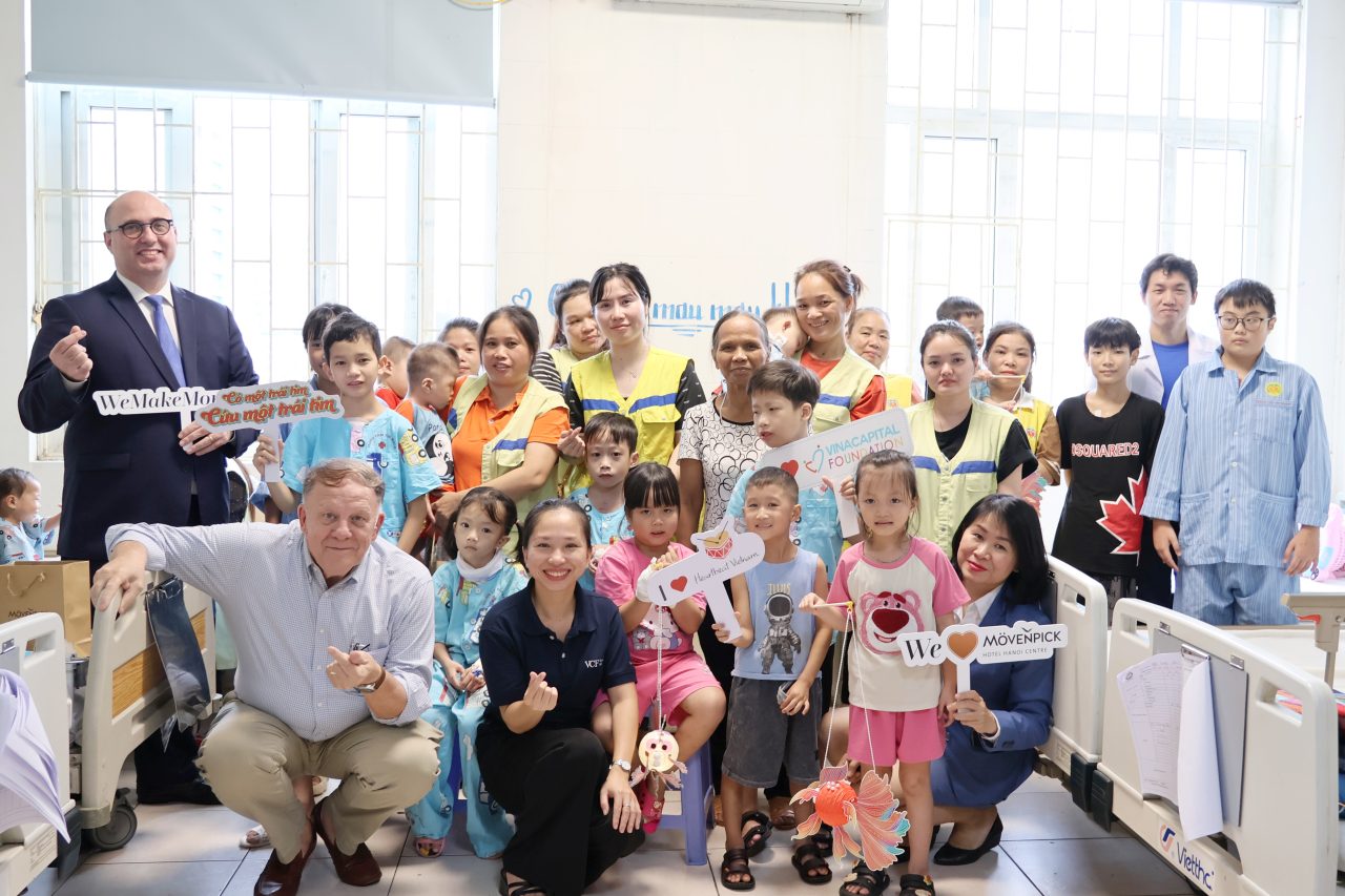 Heartbeat Vietnam and Mövenpick Hotel Hanoi Centre bringing the Mid-Autumn festival spirit to courageous hearts