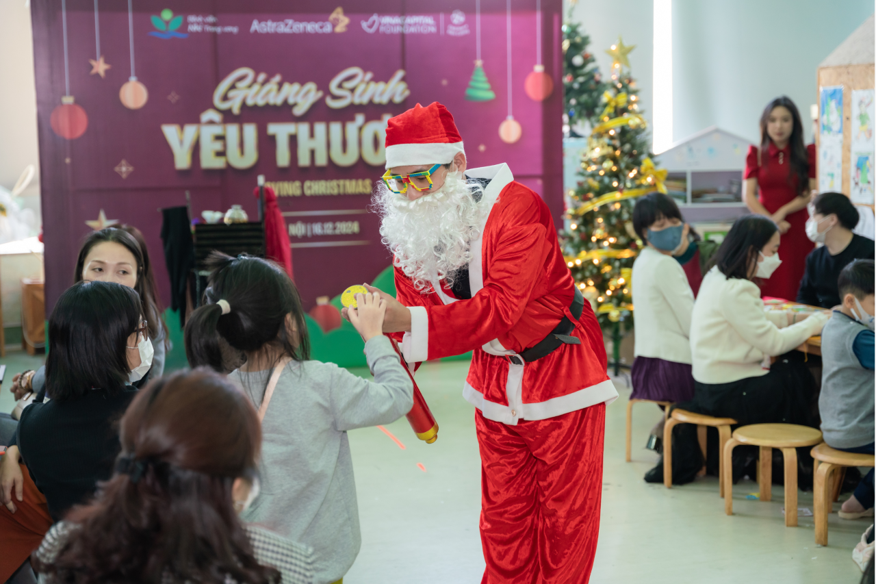 Bringing a “Loving Christmas” to pediatric cancer patients