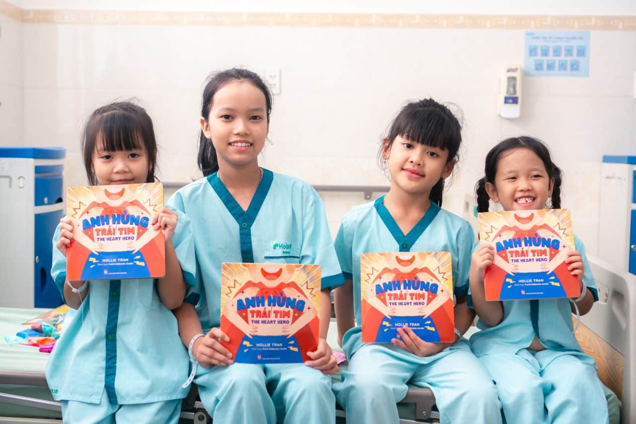 Smiles have arrived on the faces of children and their families