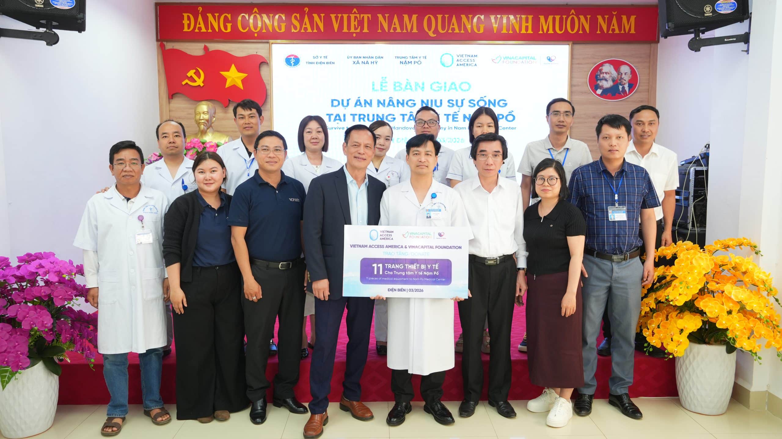 Vietnam Access America and VinaCapital Foundation support preterm and newborn care at Nam Po Medical Center, Dien Bien Province