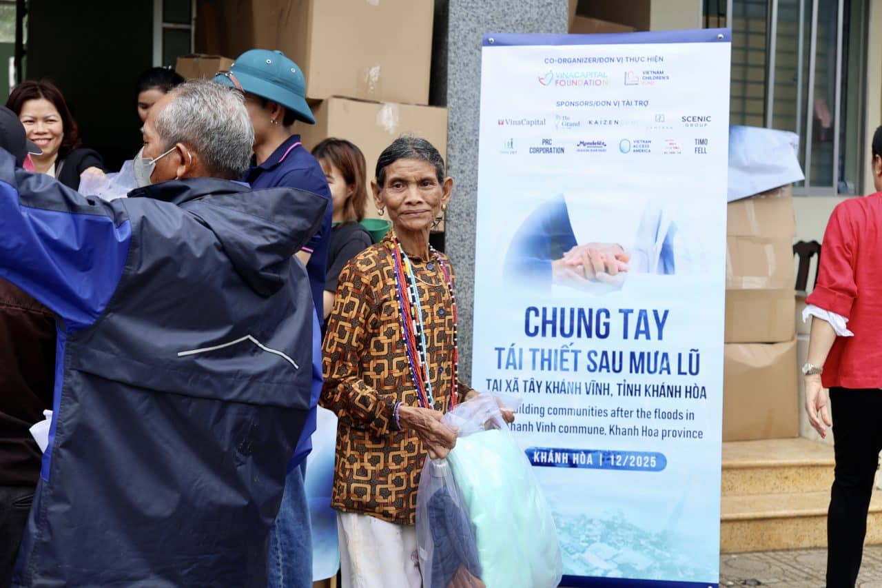 Supporting communities affected by flooding in Tay Khanh Vinh Commune, Khanh Hoa Province