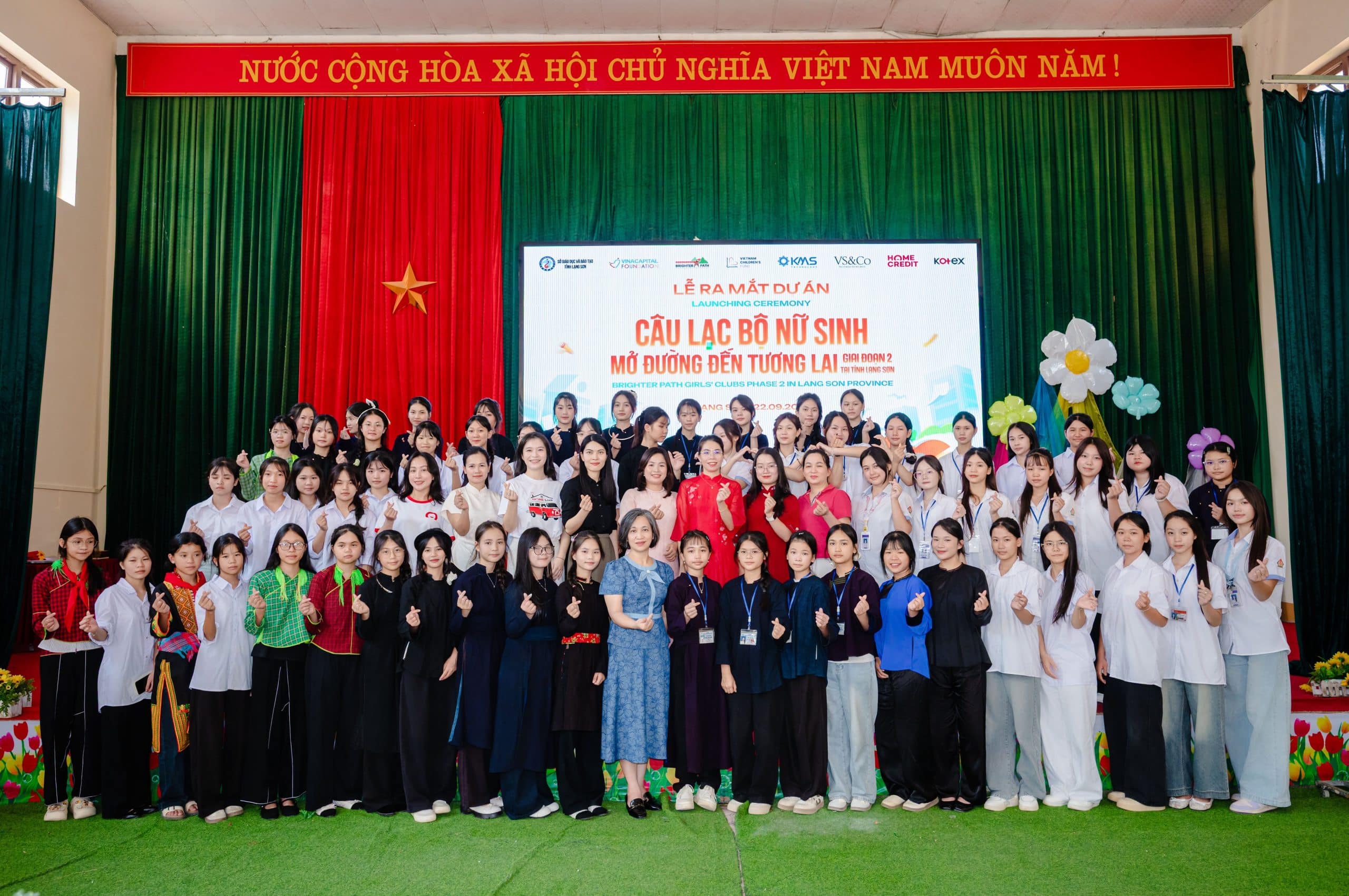 Opening doors for more ethnic minority girls:  Six new Brighter Path Girls’ Clubs launch in Lang Son