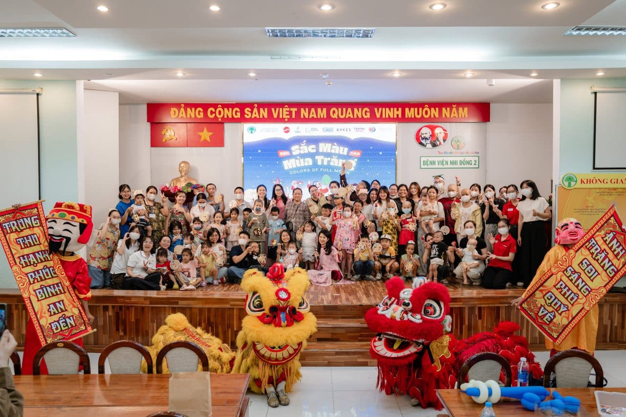 A little more color and joy this Mid-Autumn Festival for children battling cancer at Children’s Hospital 2
